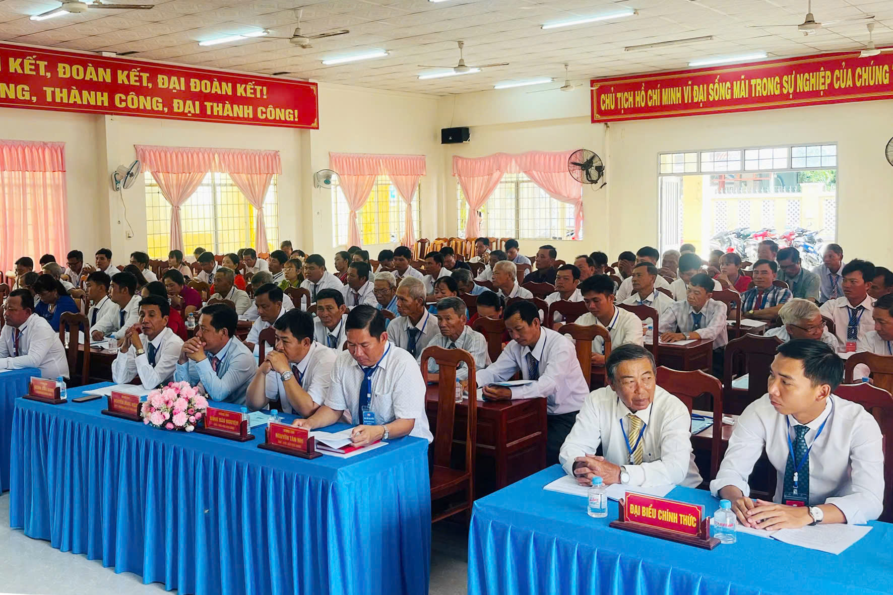 Ủy ban Mặt trận Tổ quốc Việt Nam xã Long Hòa tổ chức Đại hội đại biểu nhiệm kỳ 2025 – 2030